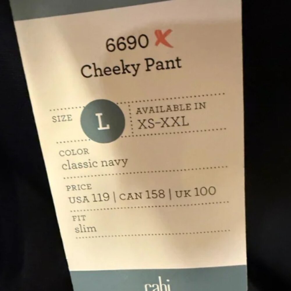 Cabi Cheeky Pant 6690 - Picture 5 of 5